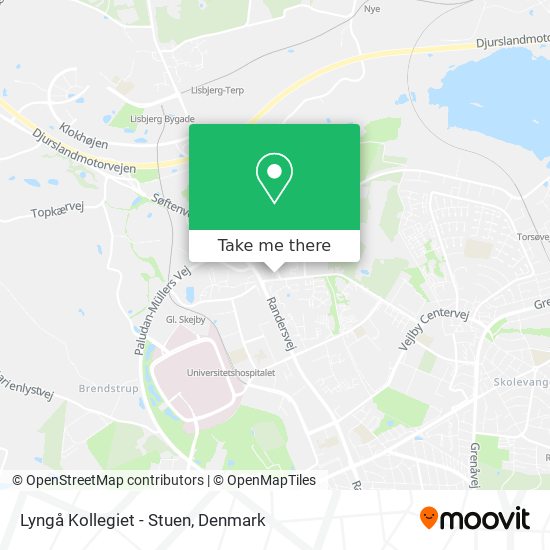Lyngå Kollegiet - Stuen map