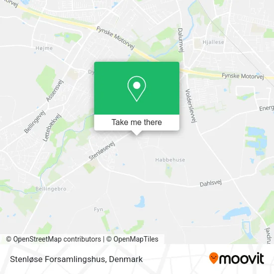 Stenløse Forsamlingshus map
