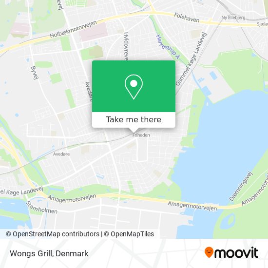 Wongs Grill map