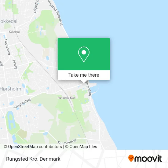Rungsted Kro map