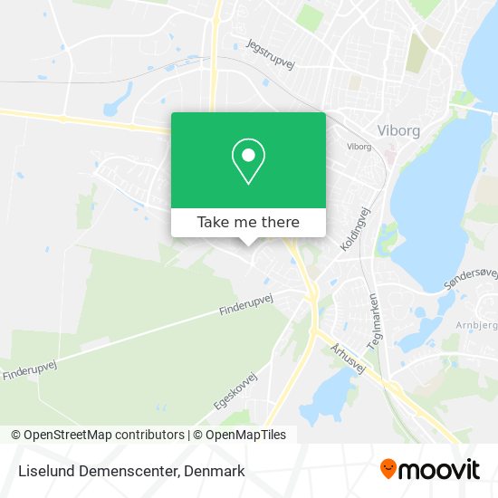 Liselund Demenscenter map