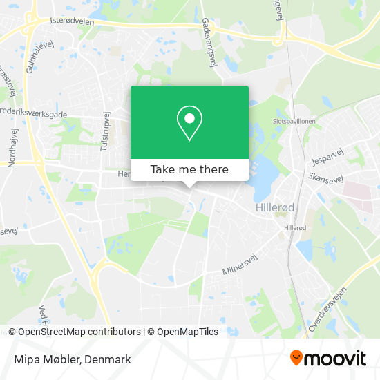 Mipa Møbler map