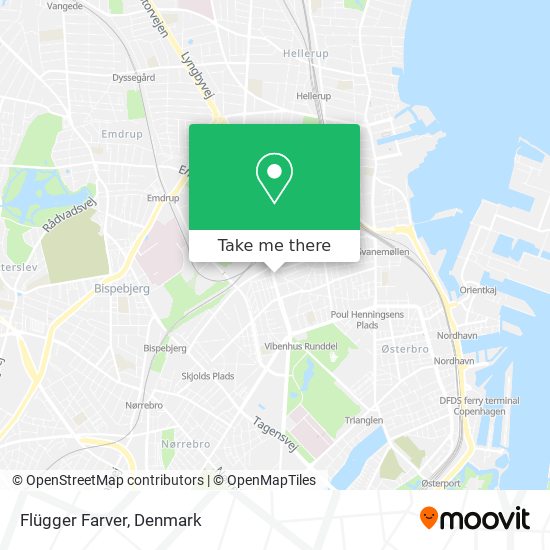 Flügger Farver map