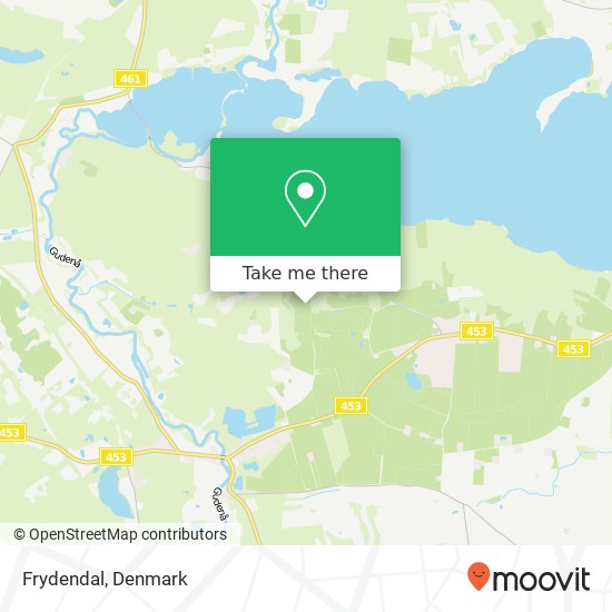 Frydendal map