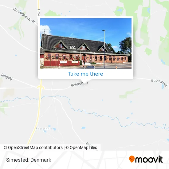 Simested map