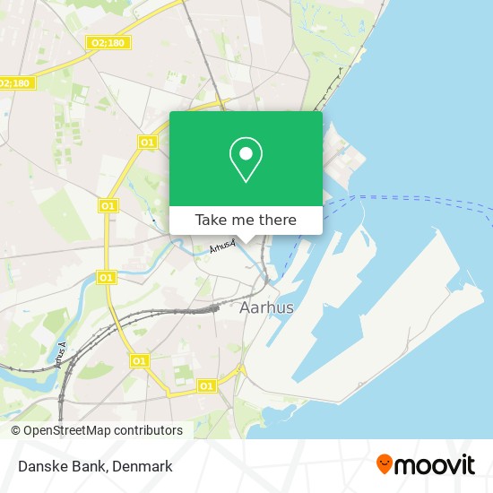 Danske Bank map