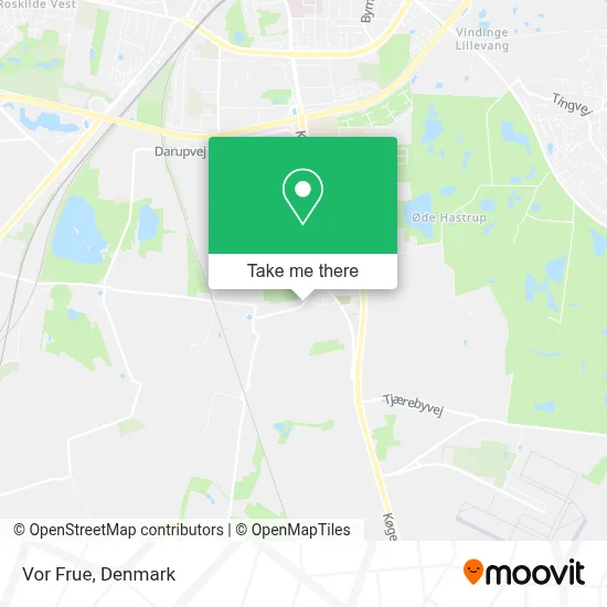 Vor Frue map