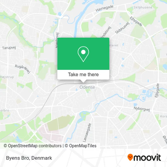 Byens Bro map