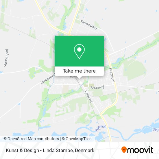 Kunst & Design - Linda Stampe map