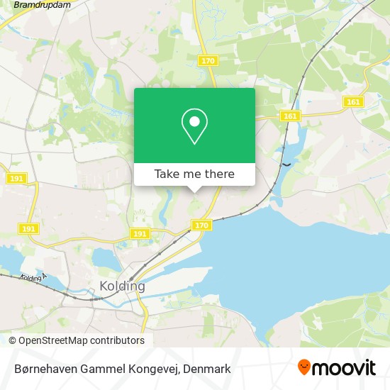 Børnehaven Gammel Kongevej map