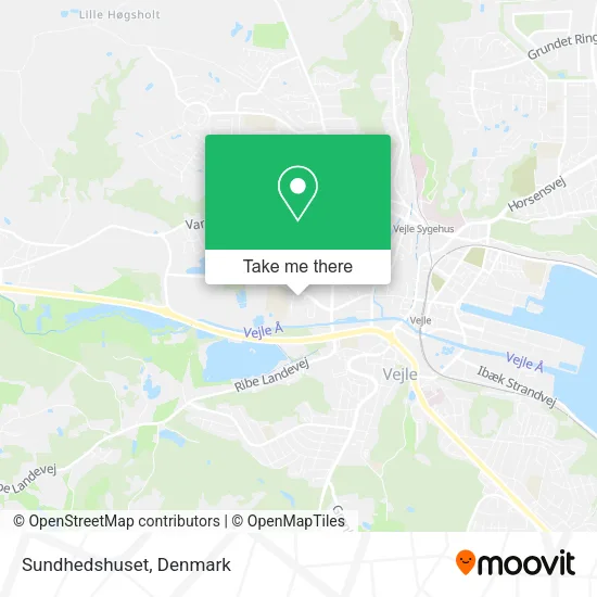 Sundhedshuset map