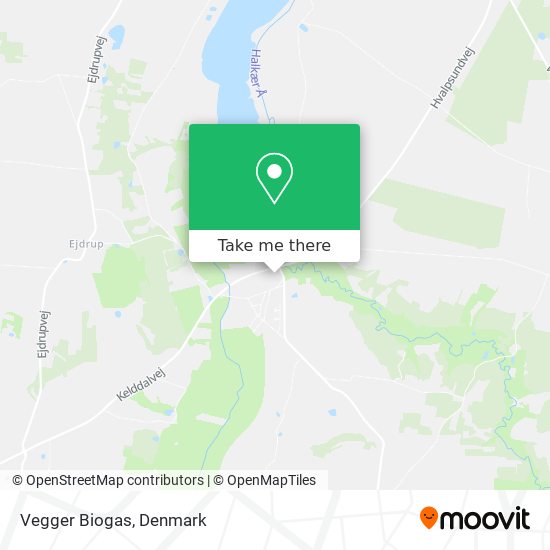 Vegger Biogas map