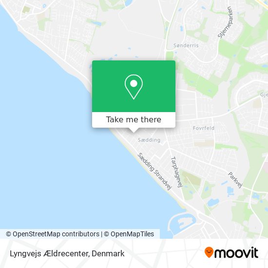 Lyngvejs Ældrecenter map