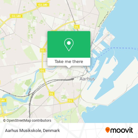 Aarhus Musikskole map