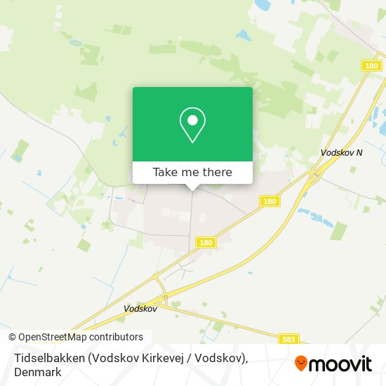 Tidselbakken (Vodskov Kirkevej / Vodskov) map