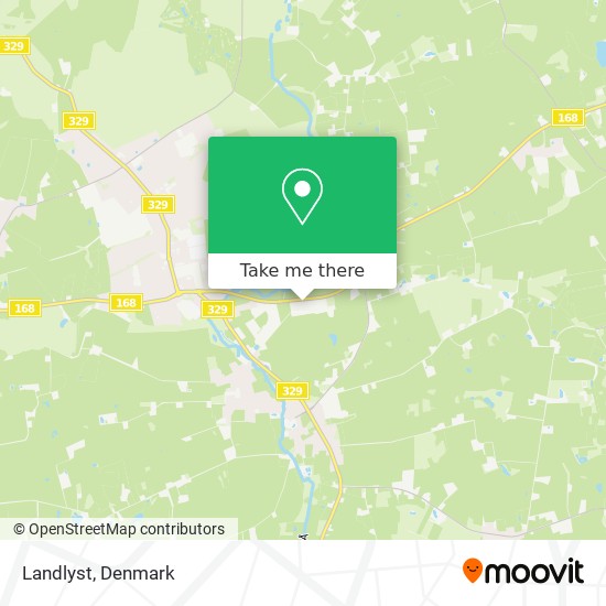 Landlyst map