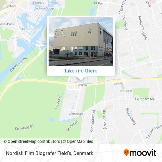 Nordisk Film Biografer Field's map