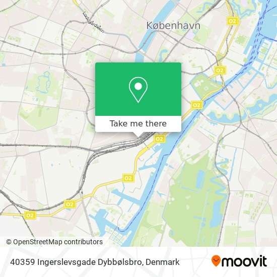 40359 Ingerslevsgade Dybbølsbro map