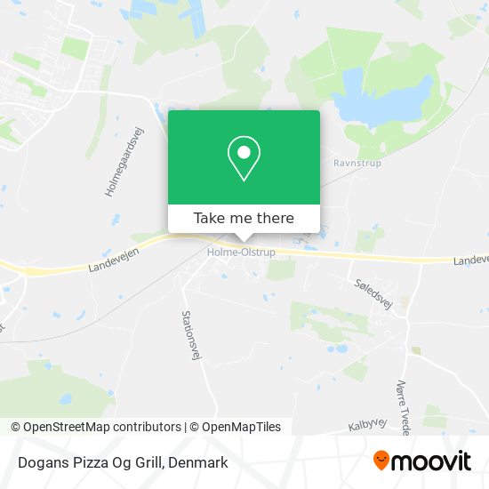 Dogans Pizza Og Grill map