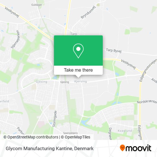 Glycom Manufacturing Kantine map