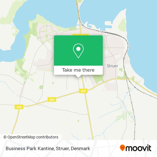 Business Park Kantine, Struer map