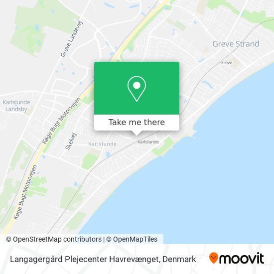 Langagergård Plejecenter Havrevænget map