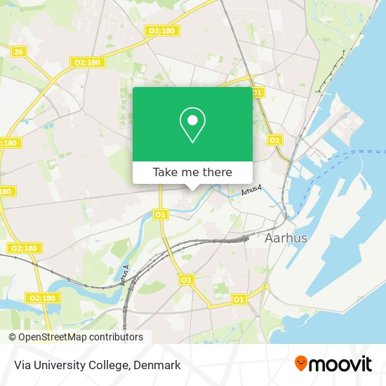 Via University College map