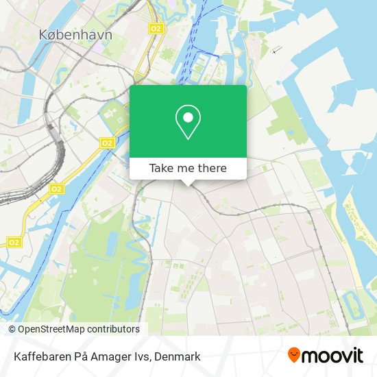 Kaffebaren På Amager Ivs map