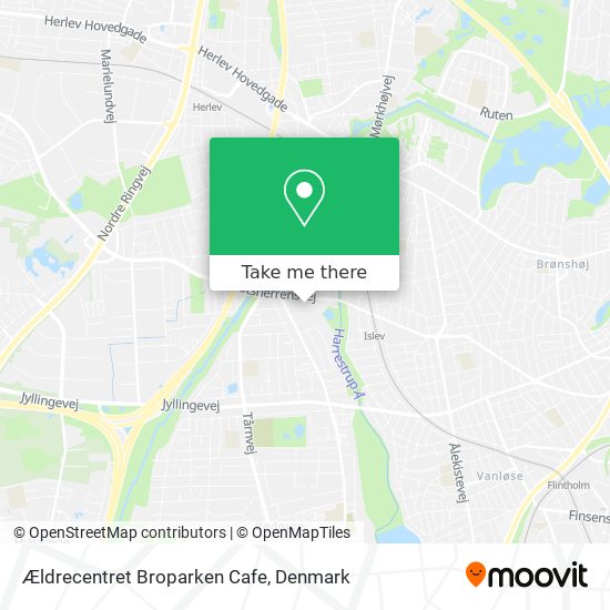 Ældrecentret Broparken Cafe map