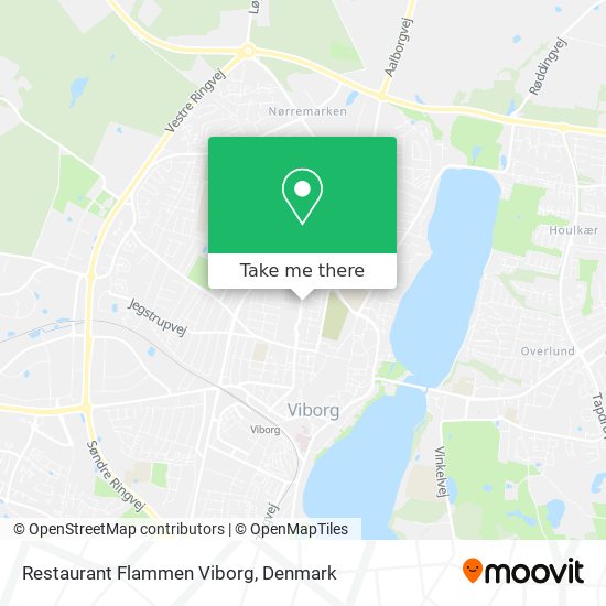 Restaurant Flammen Viborg map