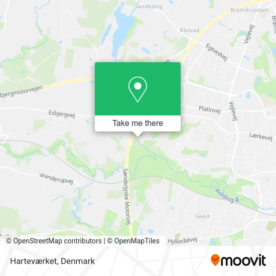 Harteværket map