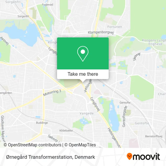 Ørnegård Transformerstation map