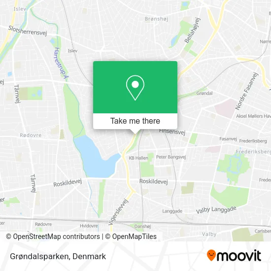 Grøndalsparken map