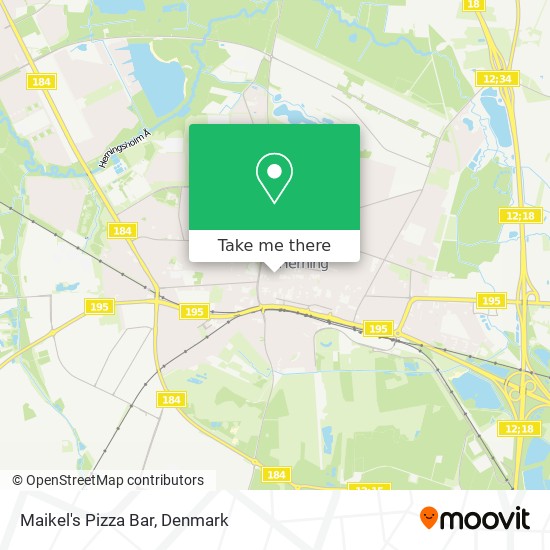 Maikel's Pizza Bar map