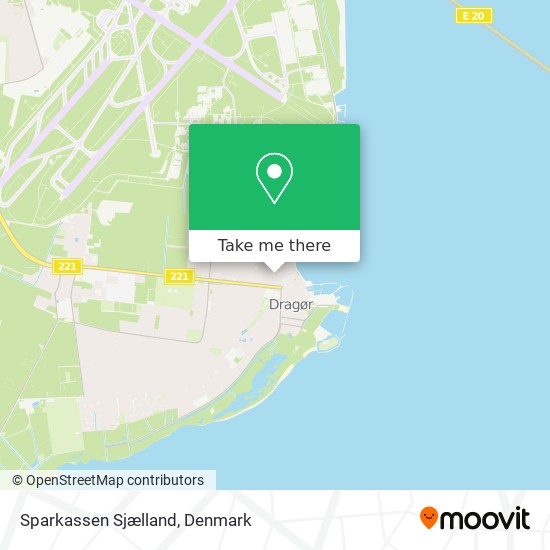 Sparkassen Sjælland map
