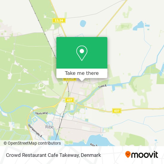 Crowd Restaurant Cafe Takeway map
