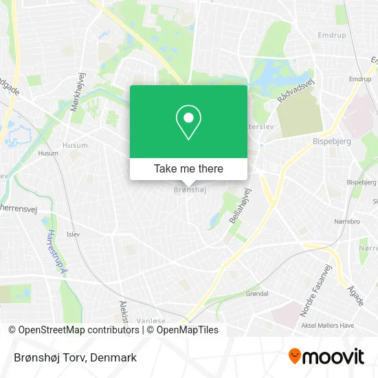 Brønshøj Torv map