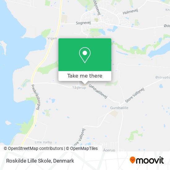 Roskilde Lille Skole map