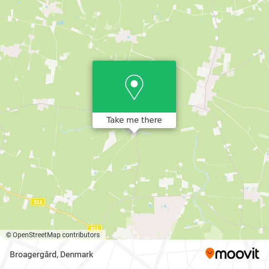 Broagergård map