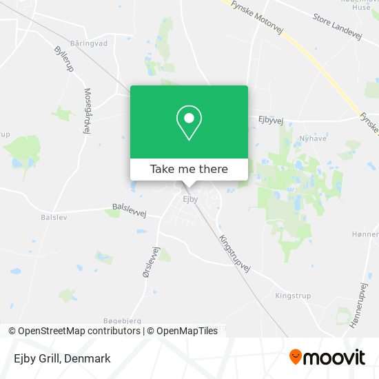 Ejby Grill map