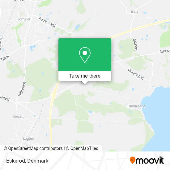 Eskerod map