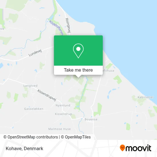 Kohave map