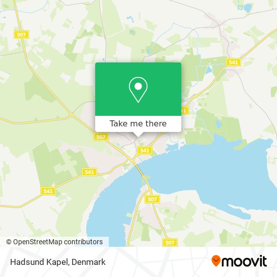 Hadsund Kapel map