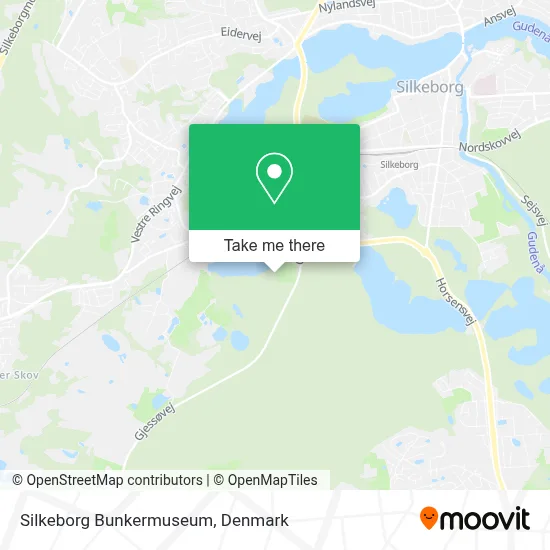Silkeborg Bunkermuseum map