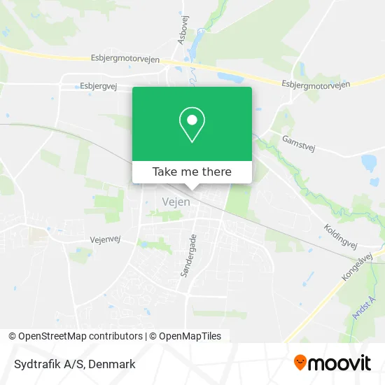 Sydtrafik A/S map