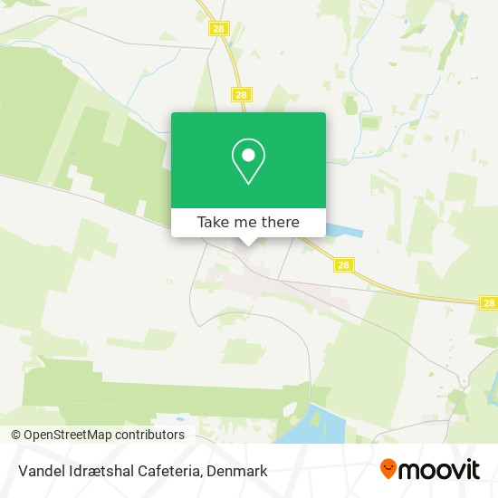 Vandel Idrætshal Cafeteria map