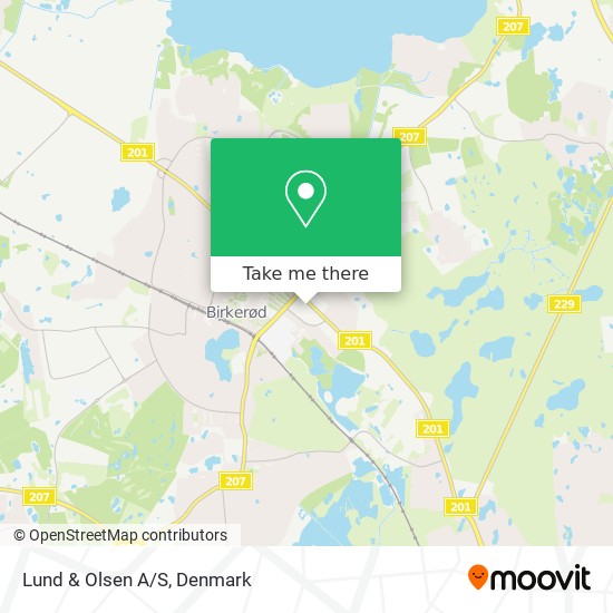 Lund & Olsen A/S map