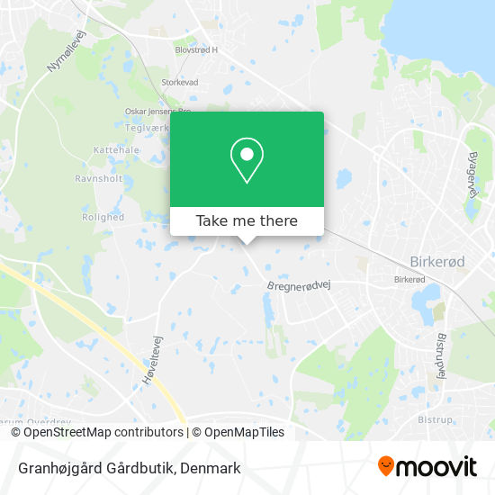 Granhøjgård Gårdbutik map