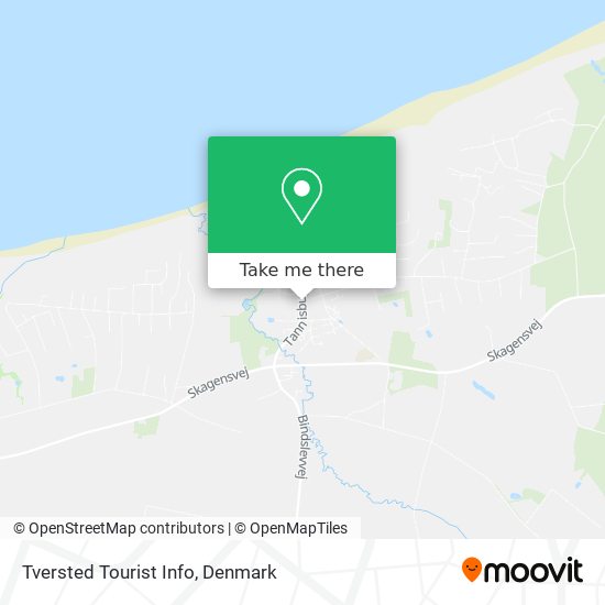 Tversted Tourist Info map