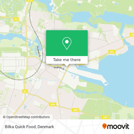 Bilka Quick Food map